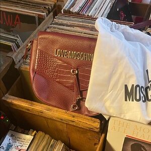 Love Moschino Maroon  Bag